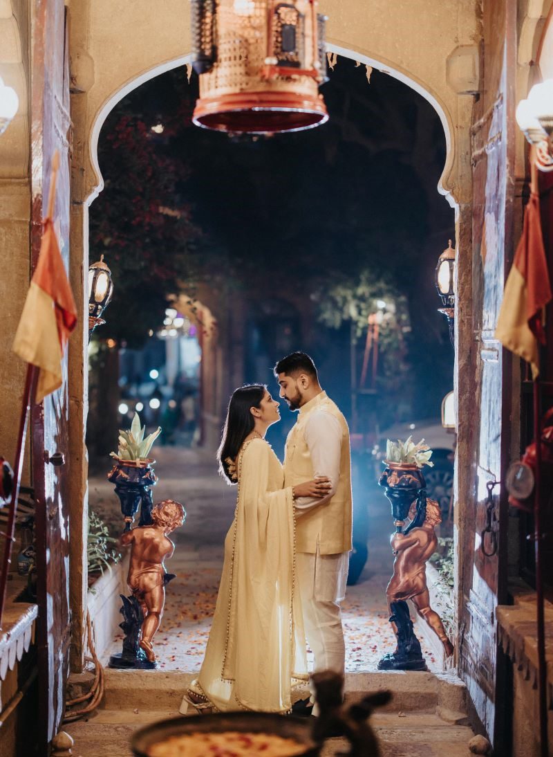 ptaufiq indian wedding photography jaisalmer india destination engagement 1