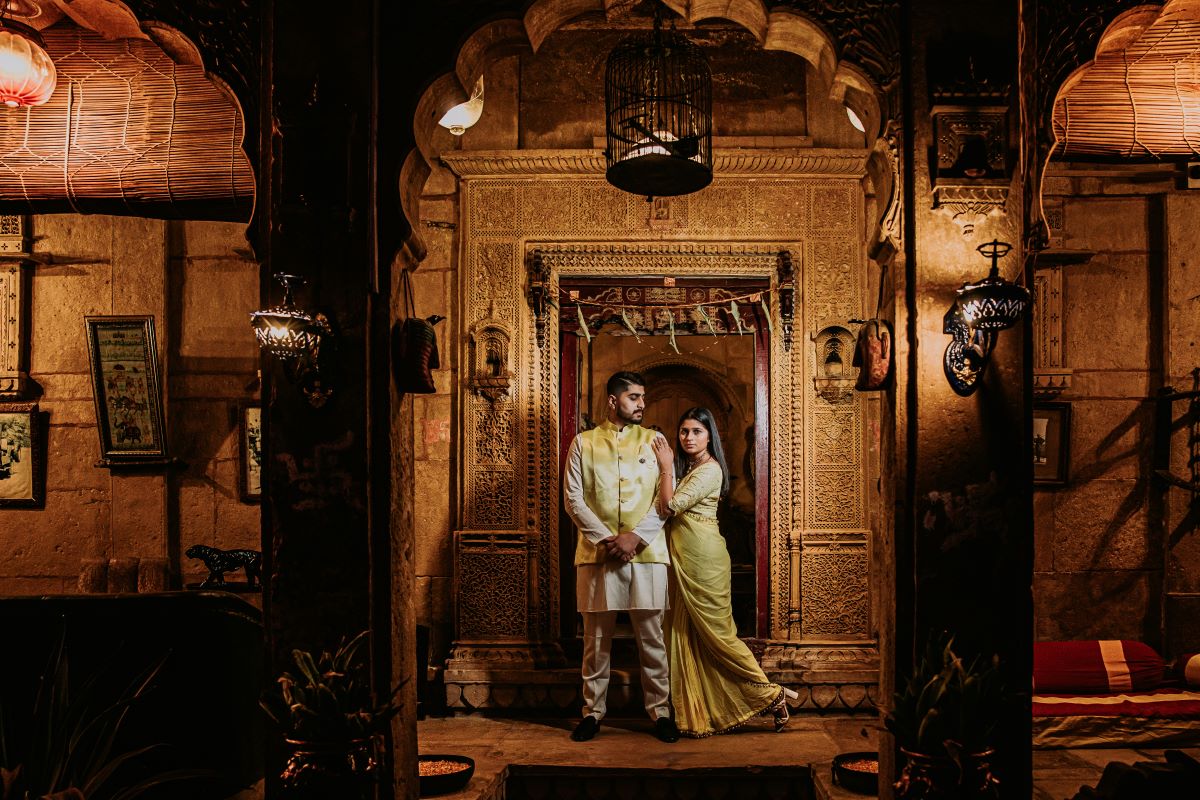 ptaufiq indian wedding photography jaisalmer india destination engagement 12