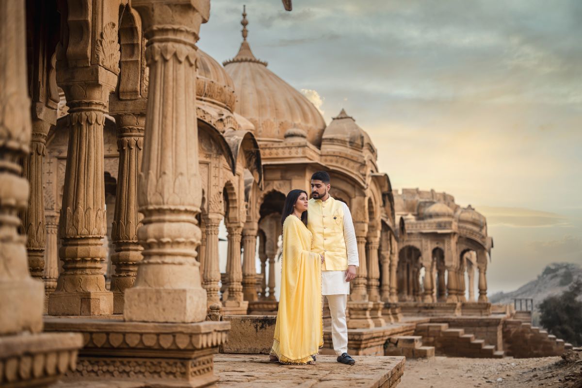 ptaufiq indian wedding photography jaisalmer india destination engagement 2