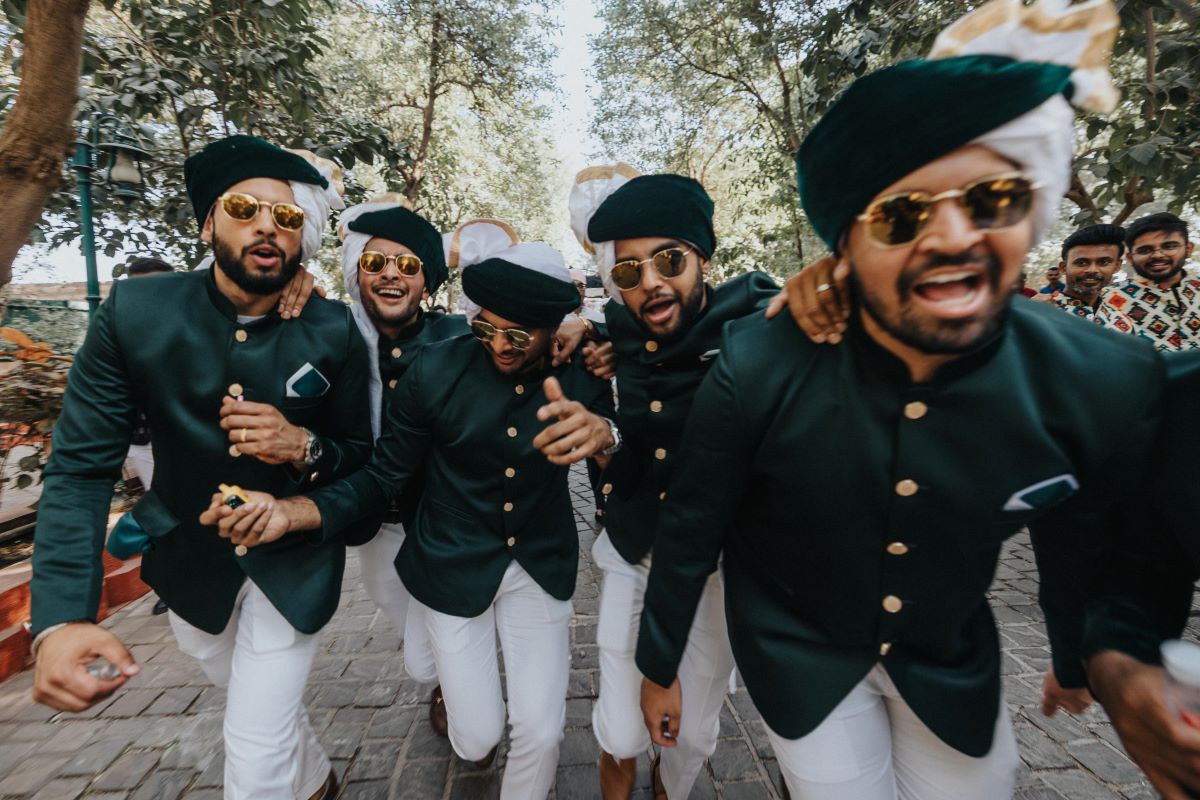 ptaufiq indian wedding rajkot India Baraat 4