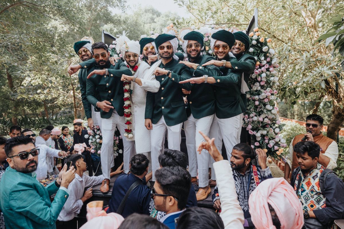 ptaufiq indian wedding rajkot India Baraat 5