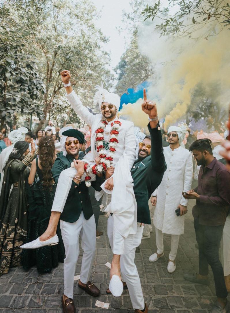 ptaufiq indian wedding rajkot India Baraat 8