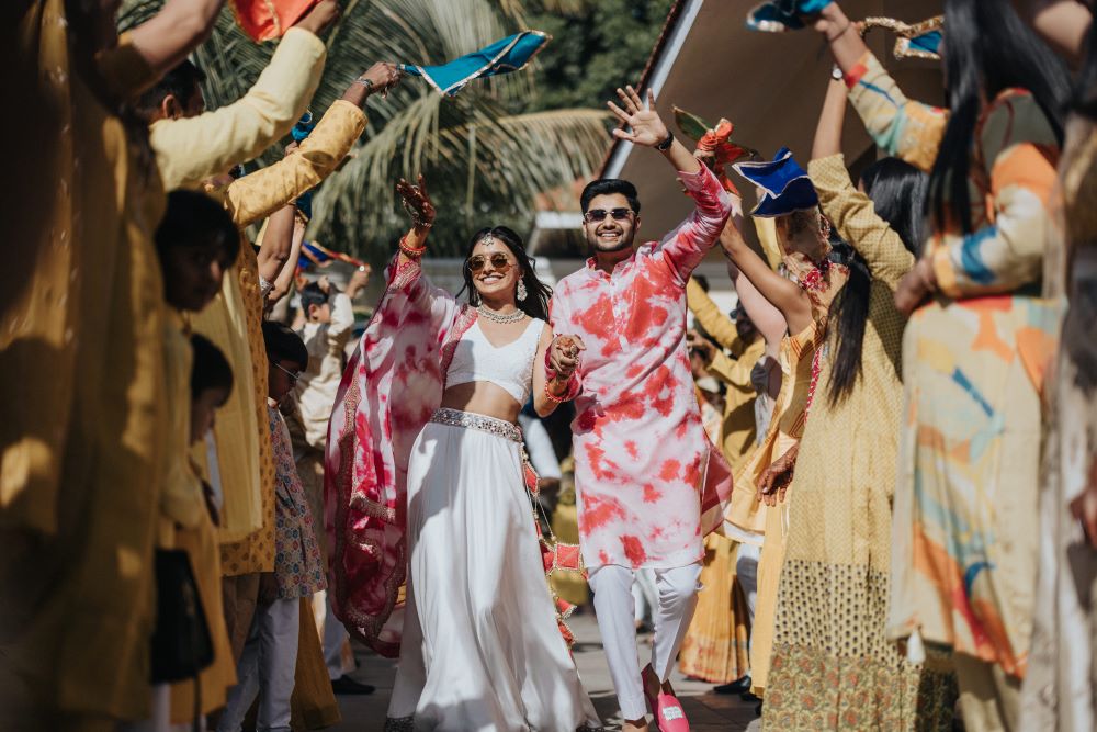 ptaufiq indian wedding rajkot India Haldi 10