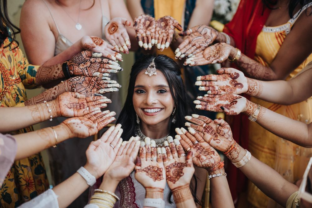 ptaufiq indian wedding rajkot India Haldi 11