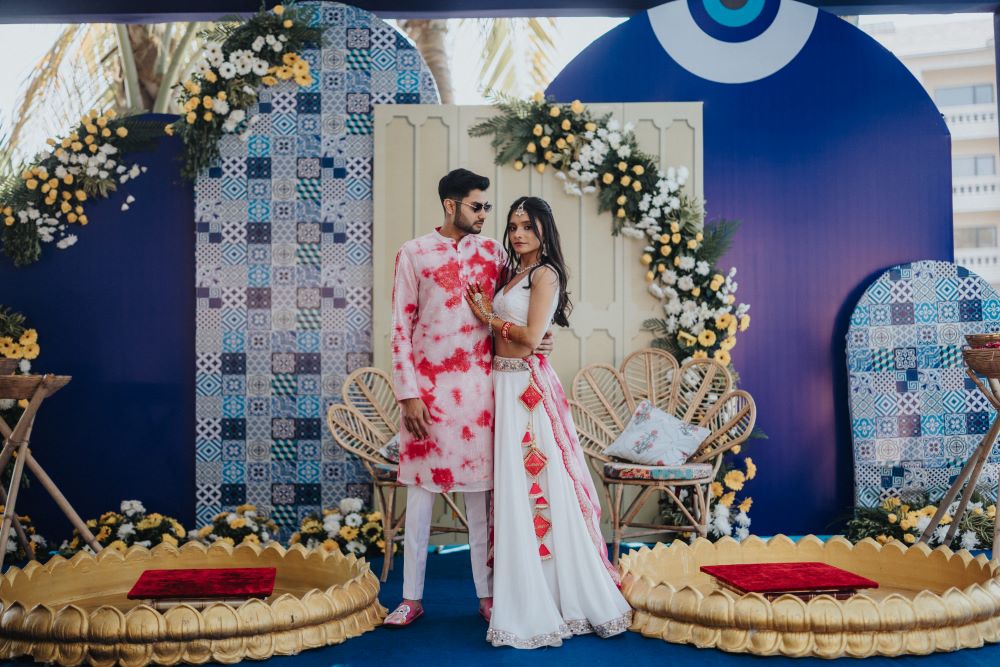 ptaufiq indian wedding rajkot India Haldi 6