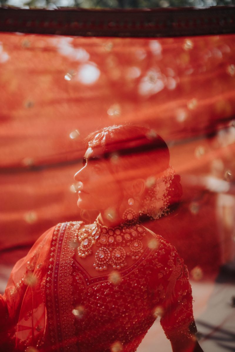 ptaufiq indian wedding rajkot India getting ready bride 2 1