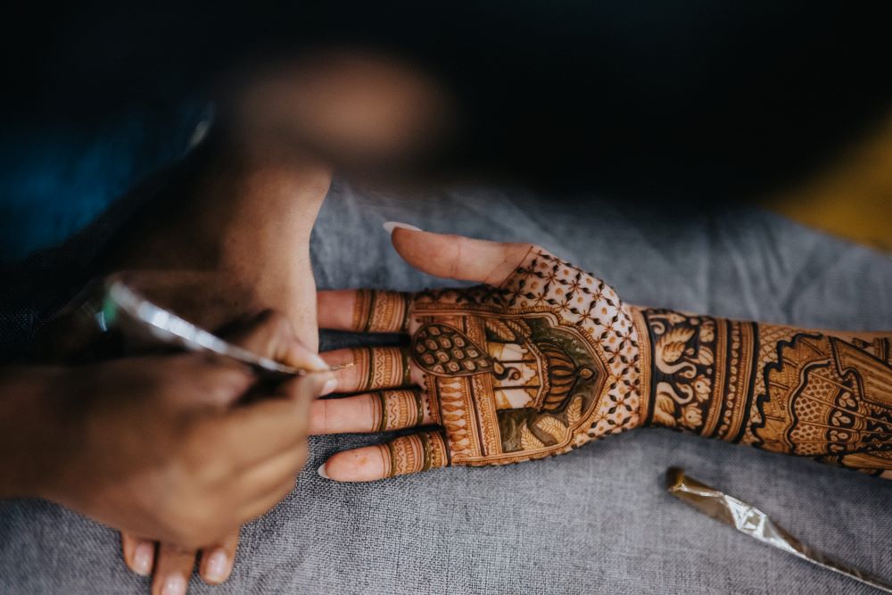 ptaufiq indian wedding rajkot India mehndi 1