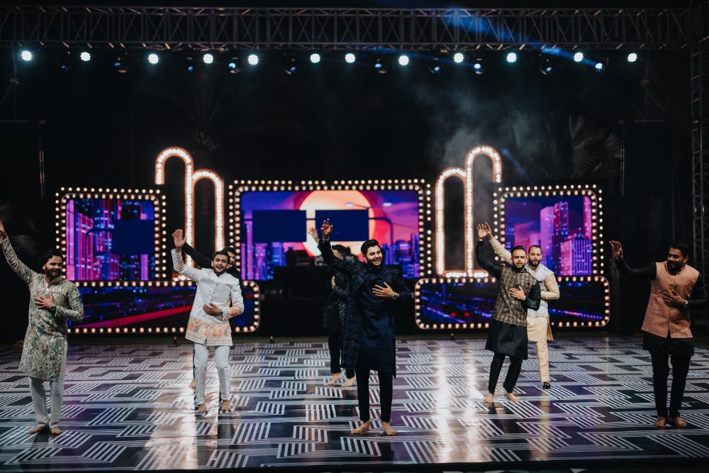 ptaufiq indian wedding rajkot India sangeet 4