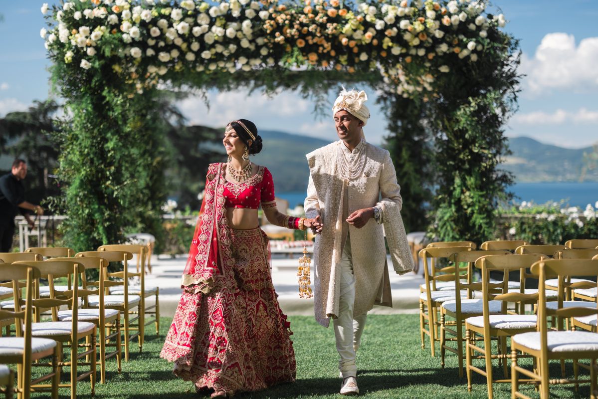 ptaufiq indian wedding rome italy destination ceremony 1