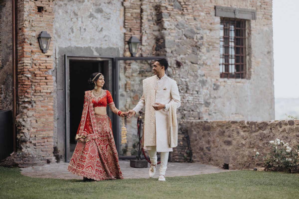 ptaufiq indian wedding rome italy destination first look 5