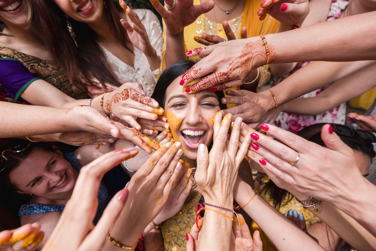 ptaufiq indian wedding rome italy destination haldi 1