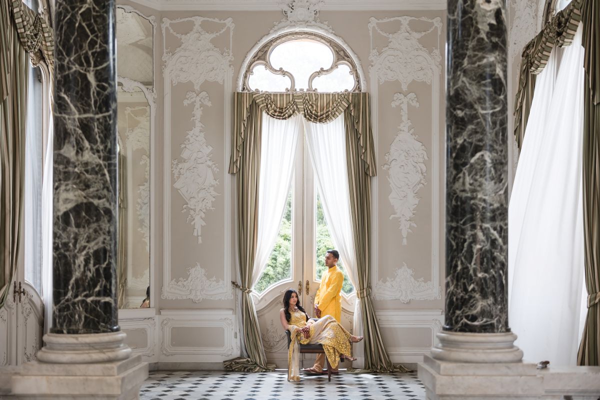 ptaufiq indian wedding rome italy destination haldi 4