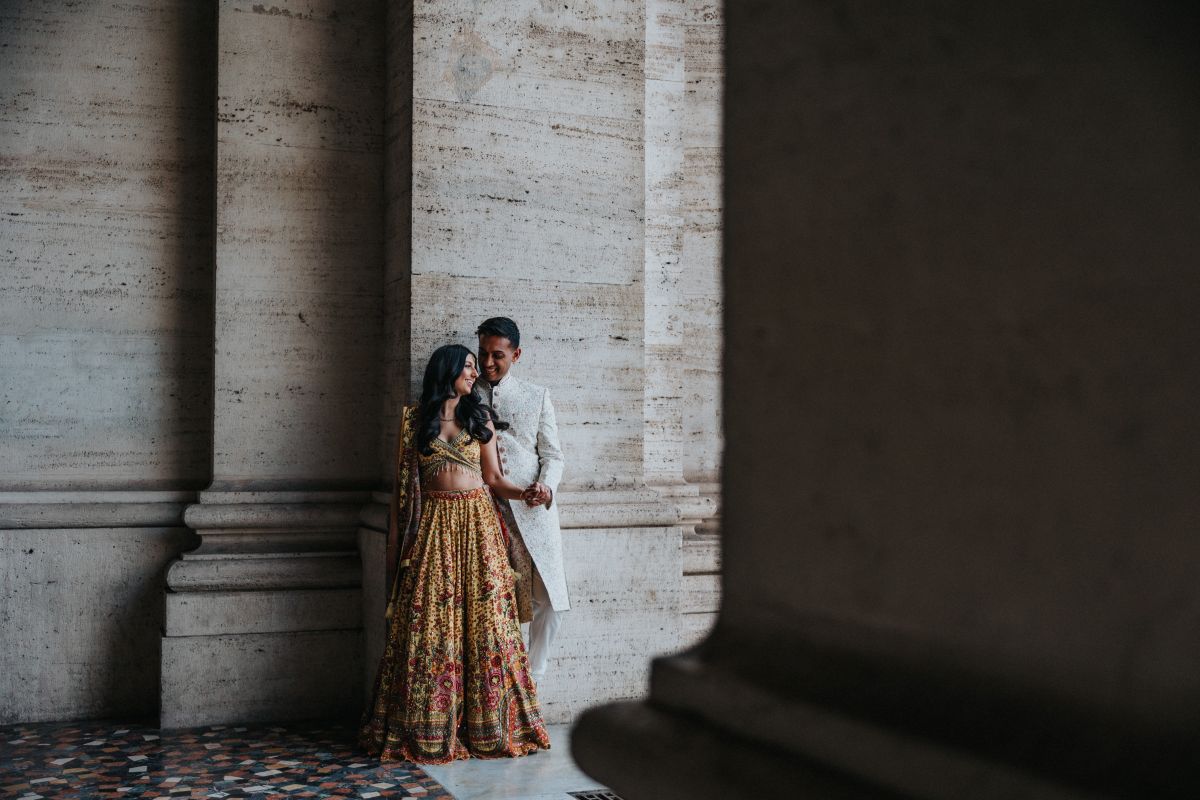 ptaufiq indian wedding rome italy destination prewedding 1