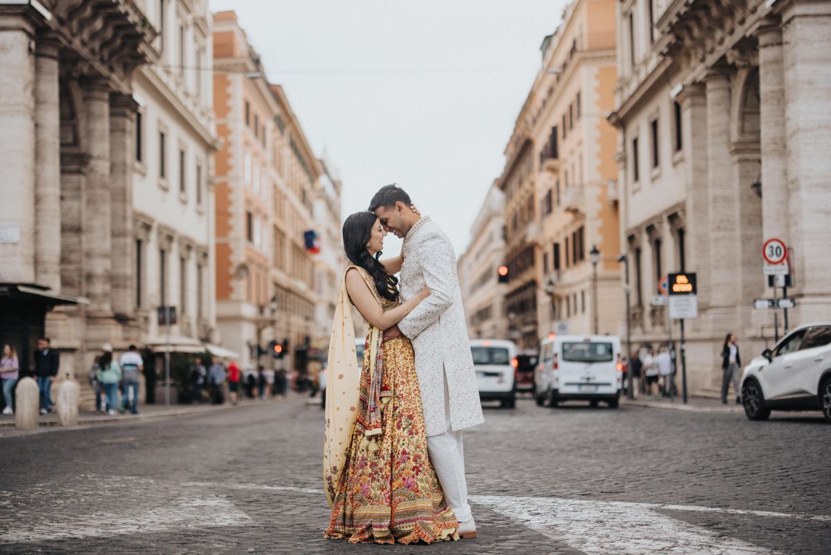 ptaufiq indian wedding rome italy destination prewedding 3