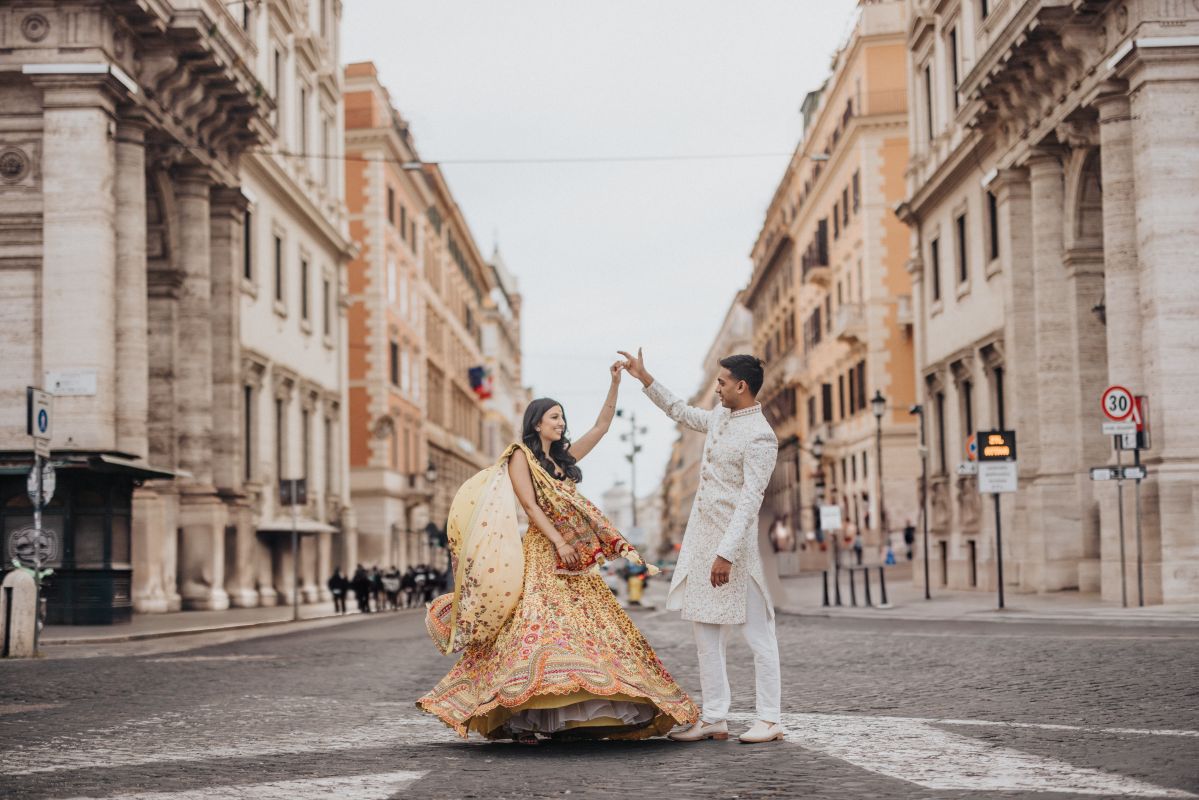 ptaufiq indian wedding rome italy destination prewedding 9