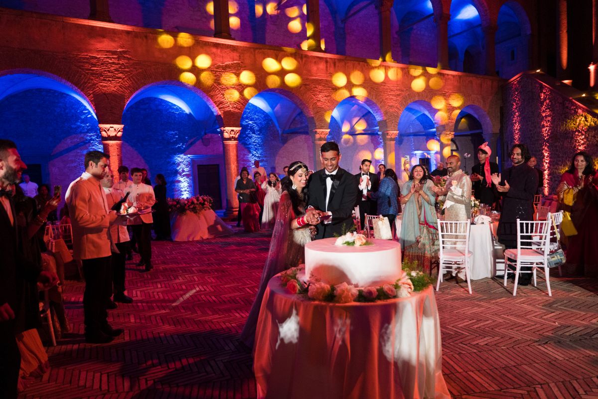 ptaufiq indian wedding rome italy destination reception 5