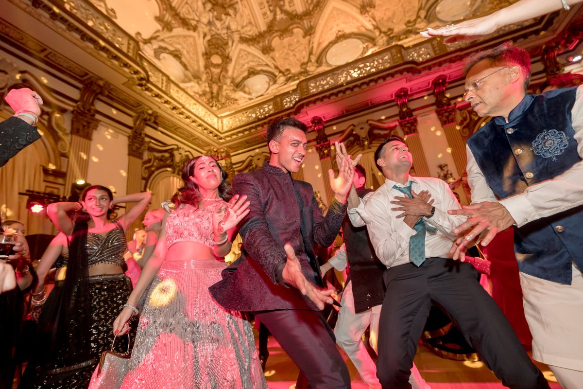 ptaufiq indian wedding rome italy destination sangeet 2