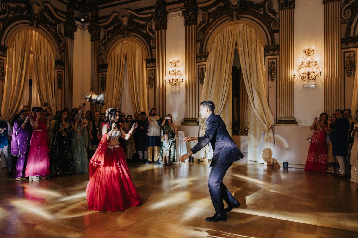 ptaufiq indian wedding rome italy destination sangeet 8