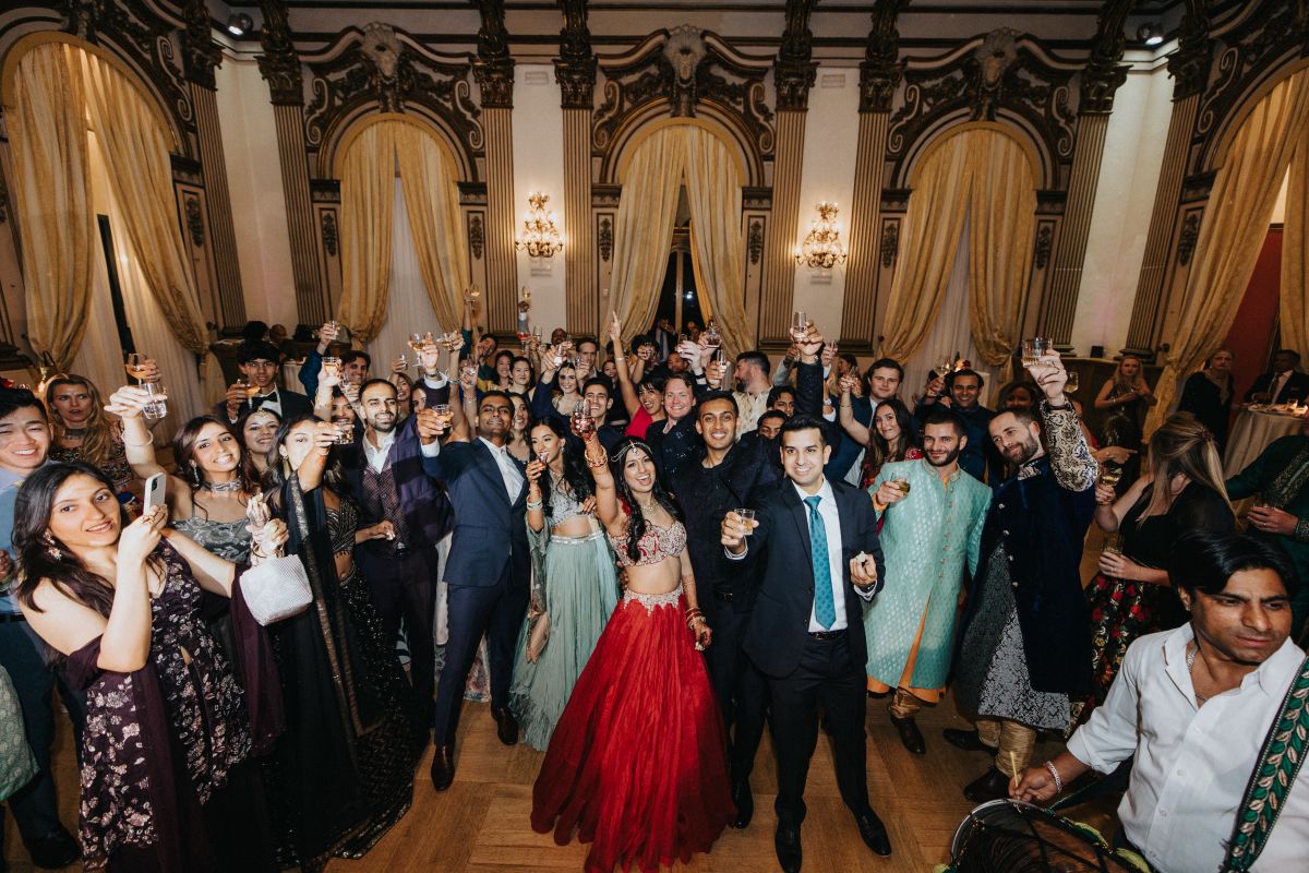 ptaufiq indian wedding rome italy destination sangeet 9