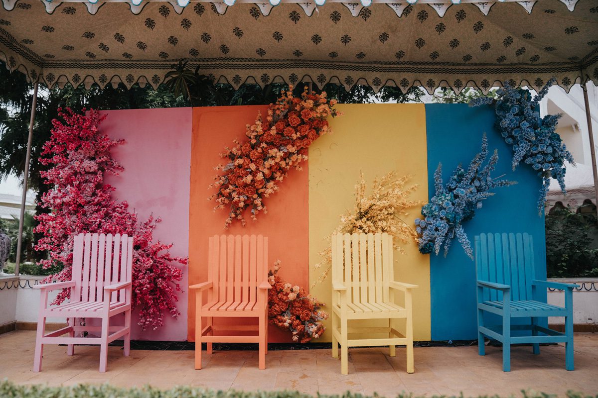 ptaufiq indian wedding the Leela Palace Jaipur Rajasthan india haldi 12