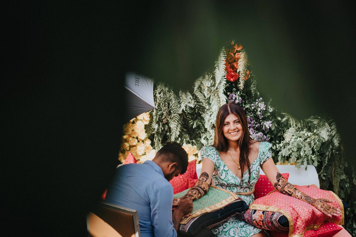ptaufiq indian wedding the Leela Palace Jaipur Rajasthan india mehendi 5
