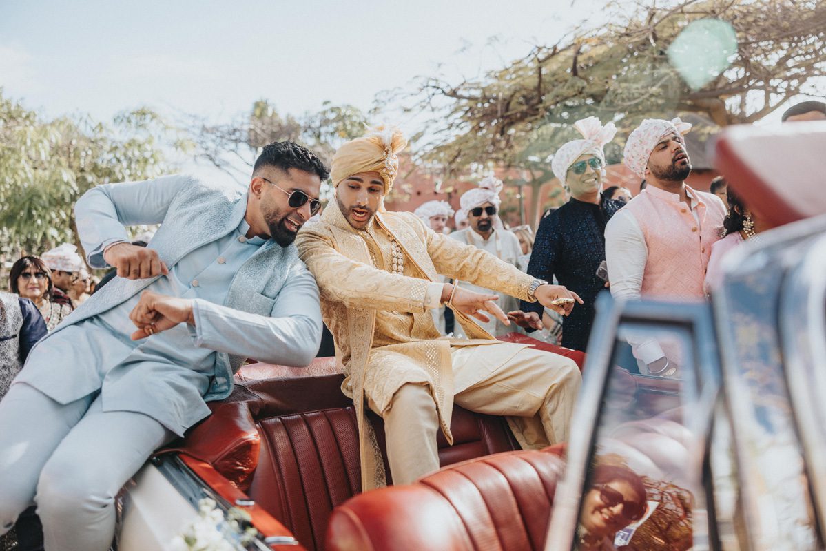 ptaufiq indian wedding the ritz carlton abama spain baraat 3