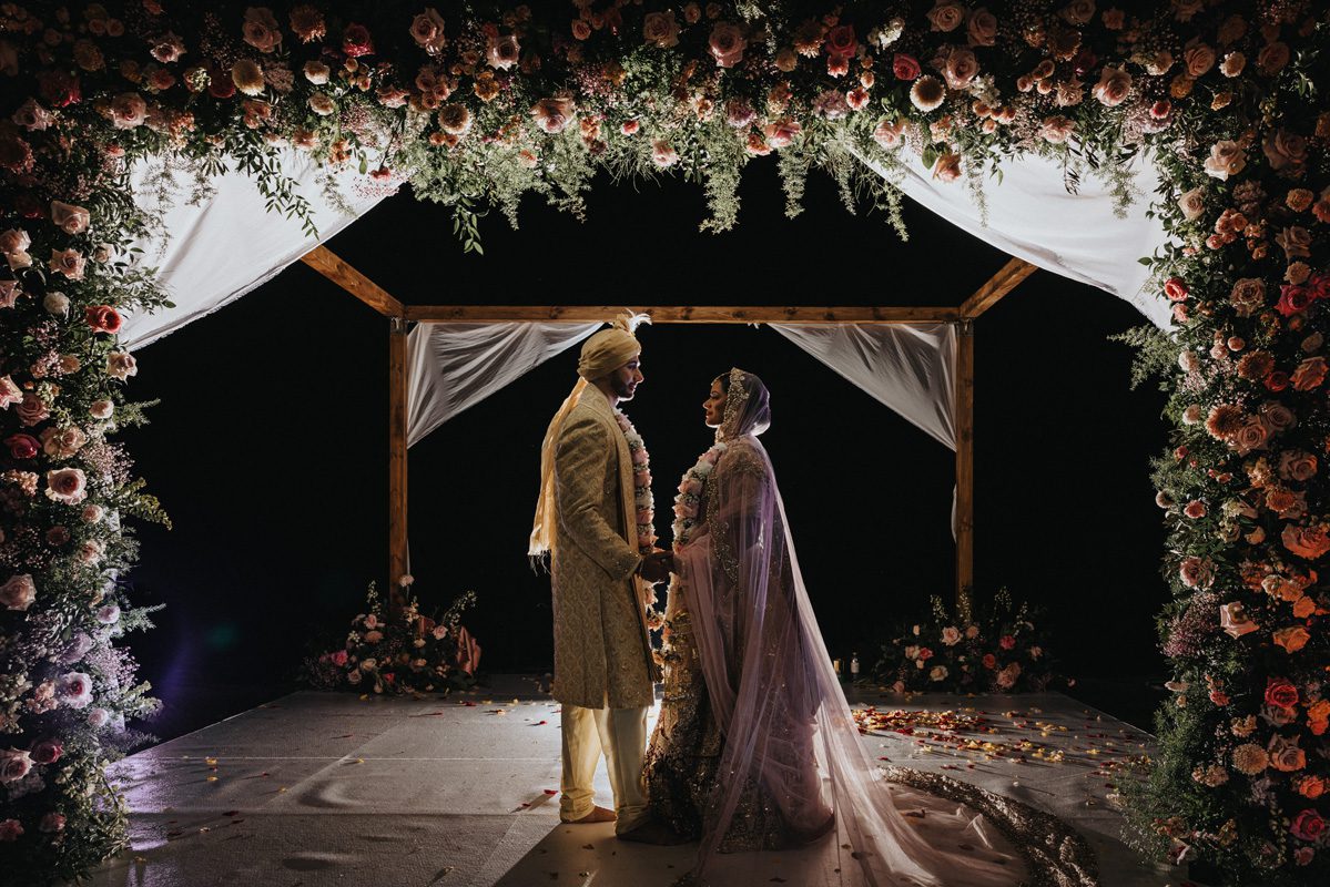 ptaufiq indian wedding the ritz carlton abama spain beach destination ceremony 1