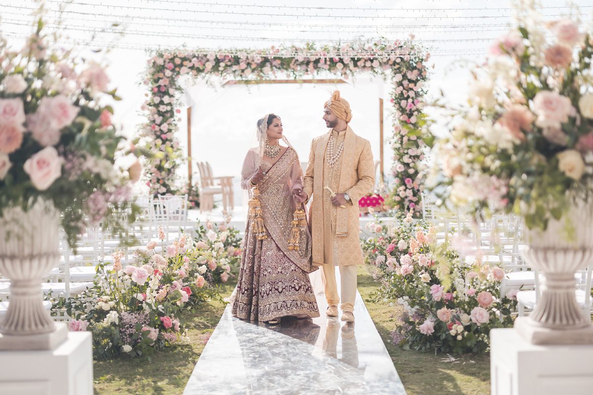 ptaufiq indian wedding the ritz carlton abama spain beach destination ceremony 10