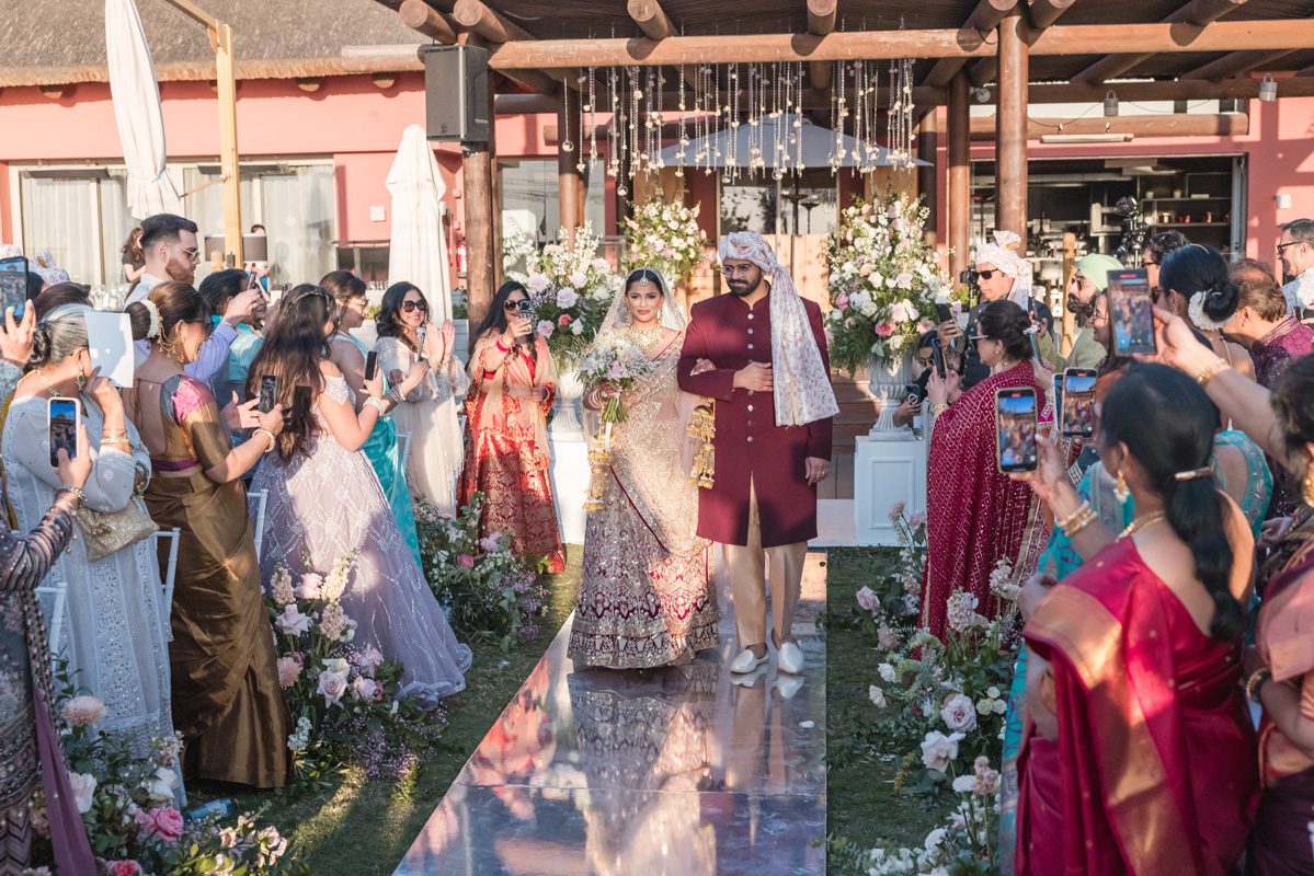ptaufiq indian wedding the ritz carlton abama spain beach destination ceremony 7
