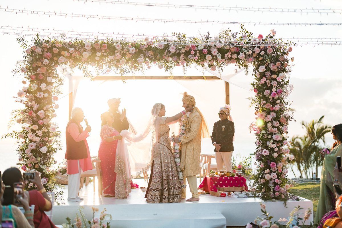 ptaufiq indian wedding the ritz carlton abama spain beach destination ceremony 9