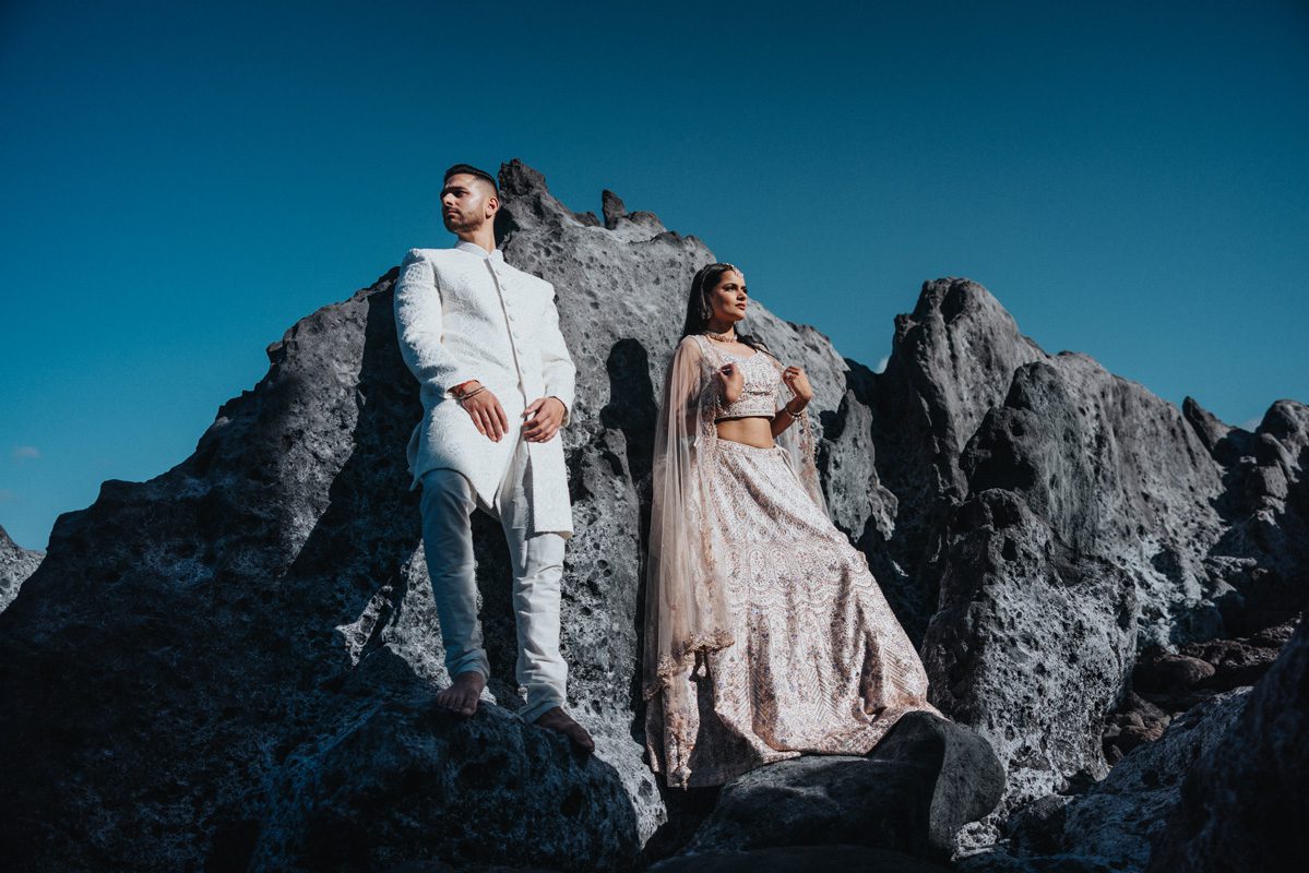 ptaufiq indian wedding the ritz carlton abama spain beach destination prewedding 2