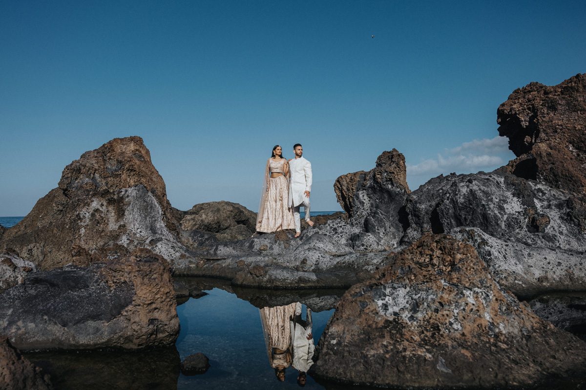 ptaufiq indian wedding the ritz carlton abama spain beach destination prewedding 4