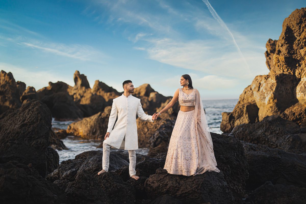 ptaufiq indian wedding the ritz carlton abama spain beach destination prewedding 6