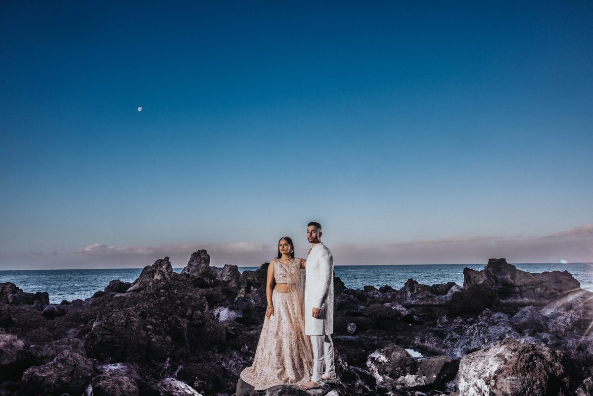 ptaufiq indian wedding the ritz carlton abama spain beach destination prewedding 7