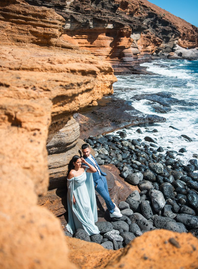 ptaufiq indian wedding the ritz carlton abama spain beach destination prewedding 8