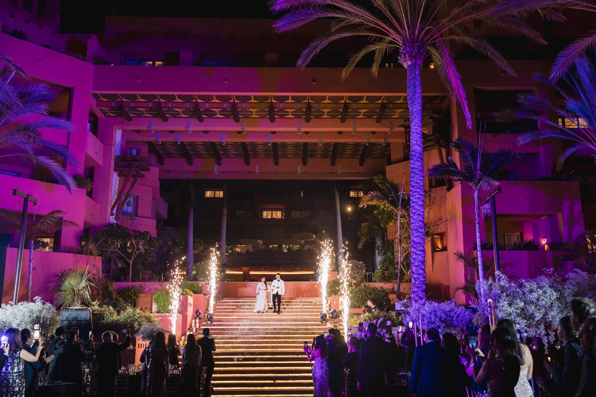 ptaufiq indian wedding the ritz carlton abama spain beach destination reception 4