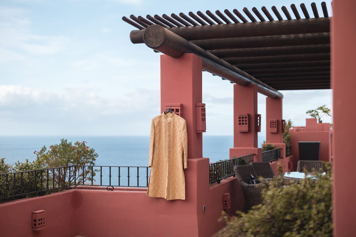 ptaufiq indian wedding the ritz carlton abama spain getting ready 3