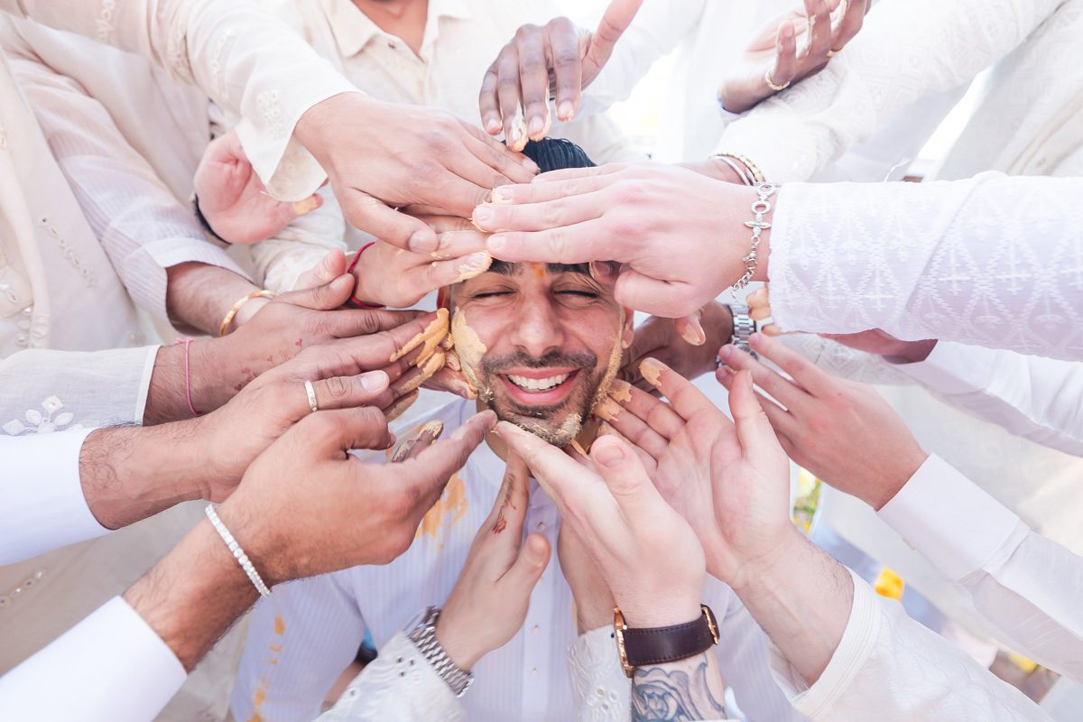 ptaufiq indian wedding the ritz carlton abama spain haldi 5