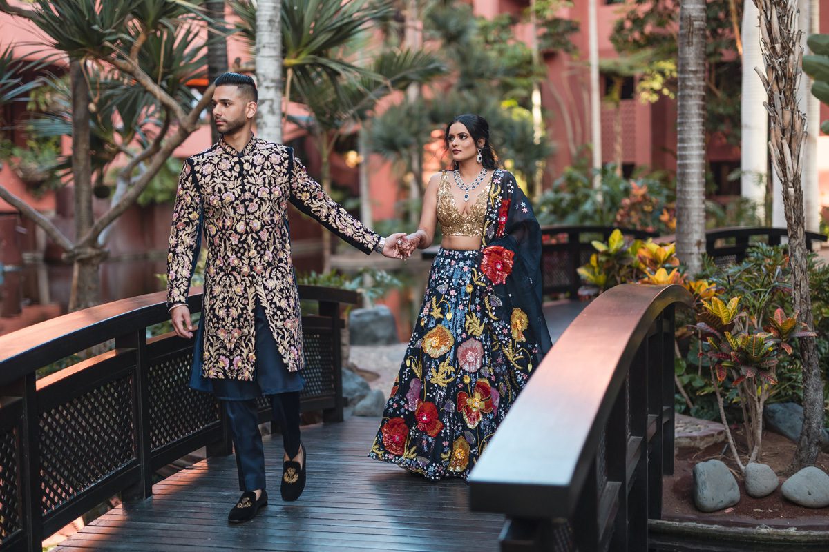 ptaufiq indian wedding the ritz carlton abama spain sangeet 7