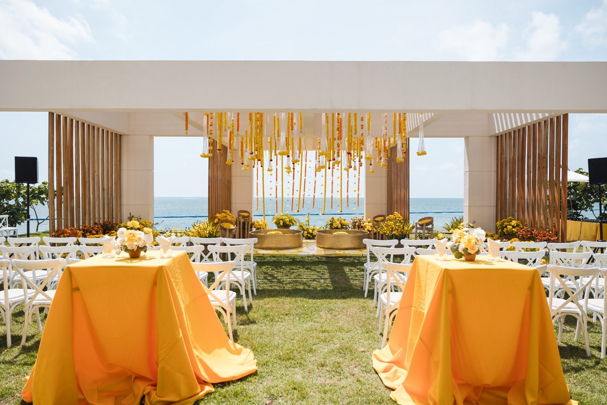 ptaufiq indian wedding waldorf astoria cancu mexico haldi 2