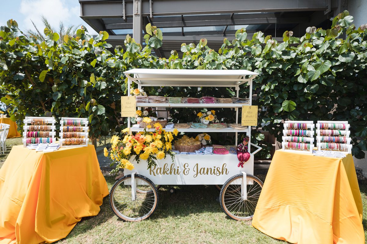 ptaufiq indian wedding waldorf astoria cancu mexico haldi 3