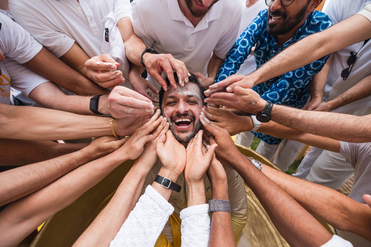 ptaufiq indian wedding waldorf astoria cancu mexico haldi 4