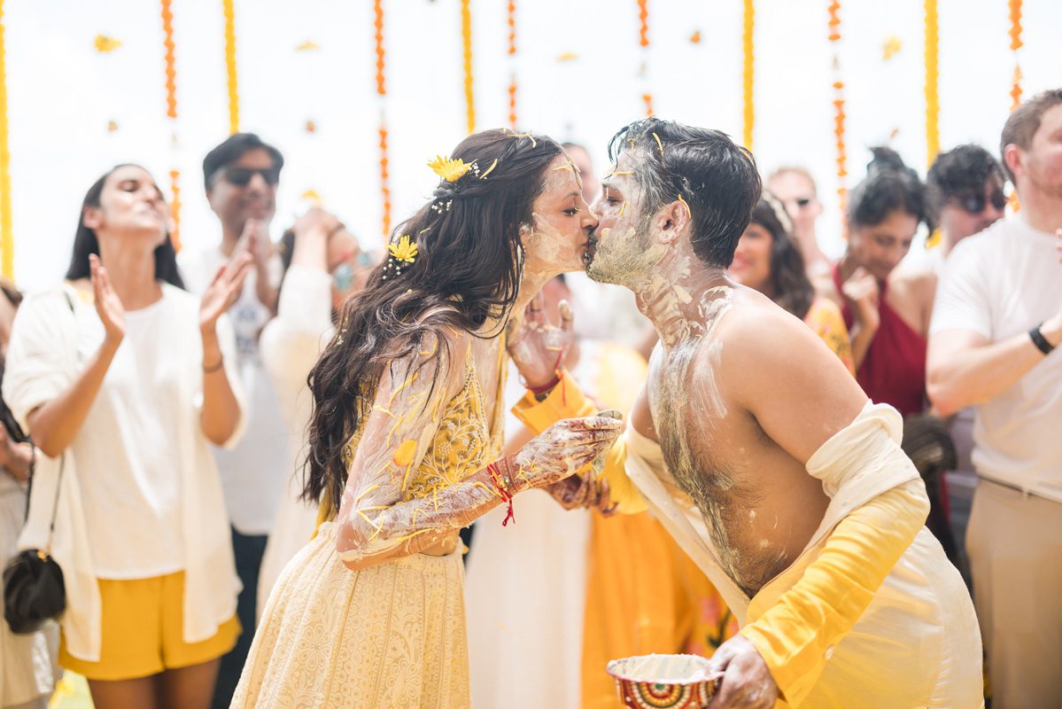 ptaufiq indian wedding waldorf astoria cancu mexico haldi 5