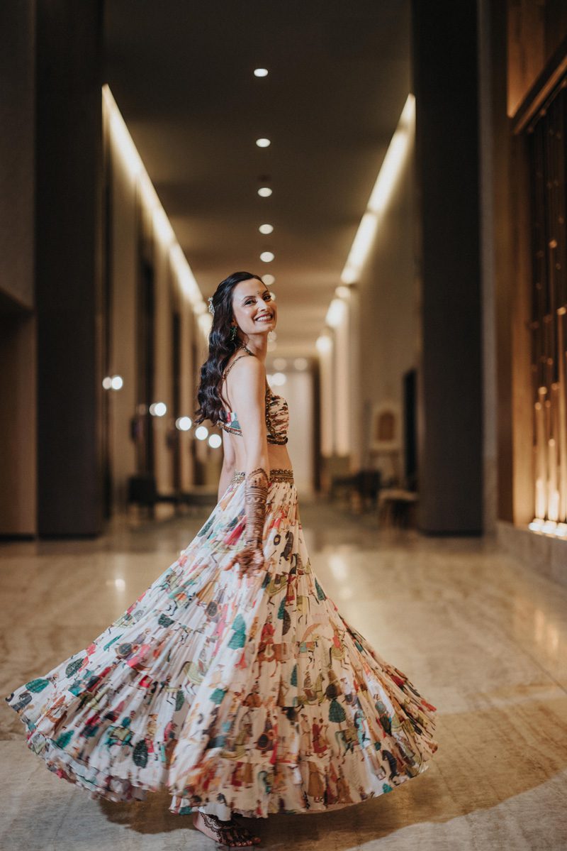 ptaufiq indian wedding waldorf astoria cancu mexico mehndi 4