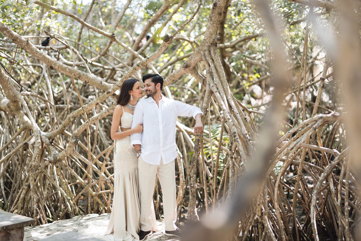 ptaufiq indian wedding waldorf astoria cancu mexico prewedding 12