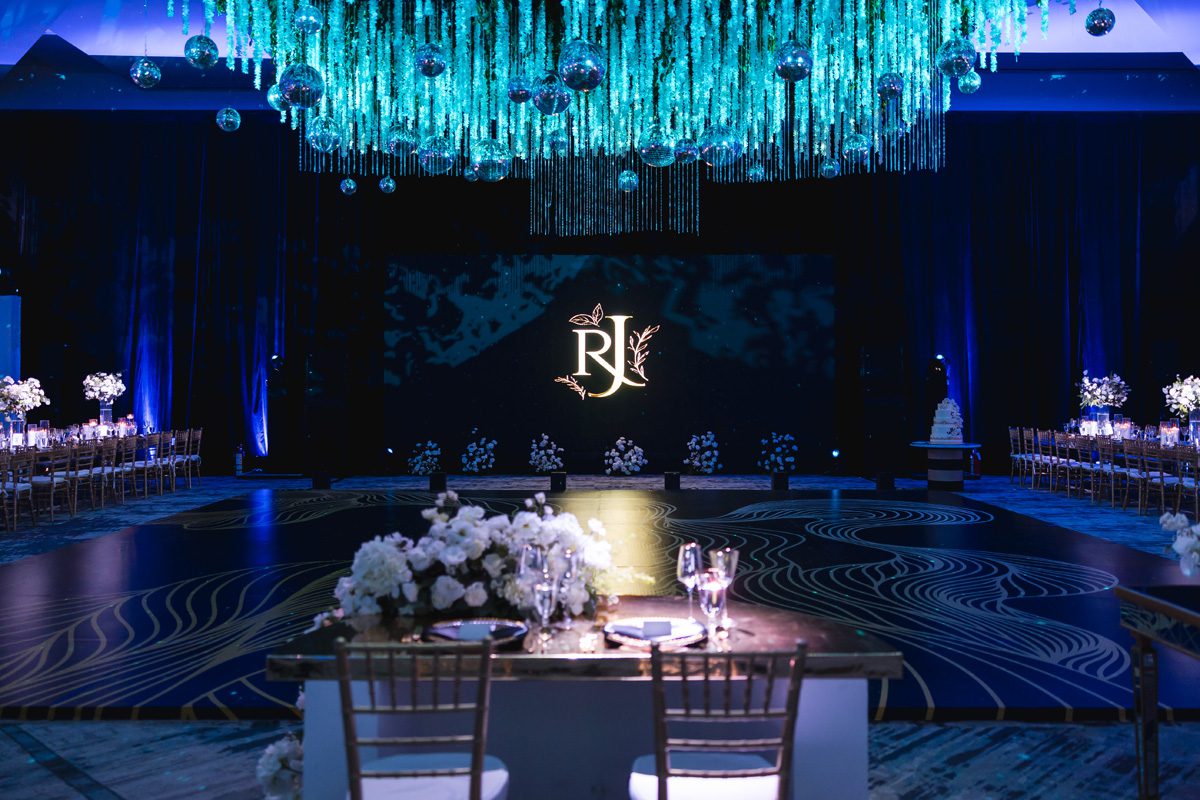 ptaufiq indian wedding waldorf astoria cancu mexico reception 7