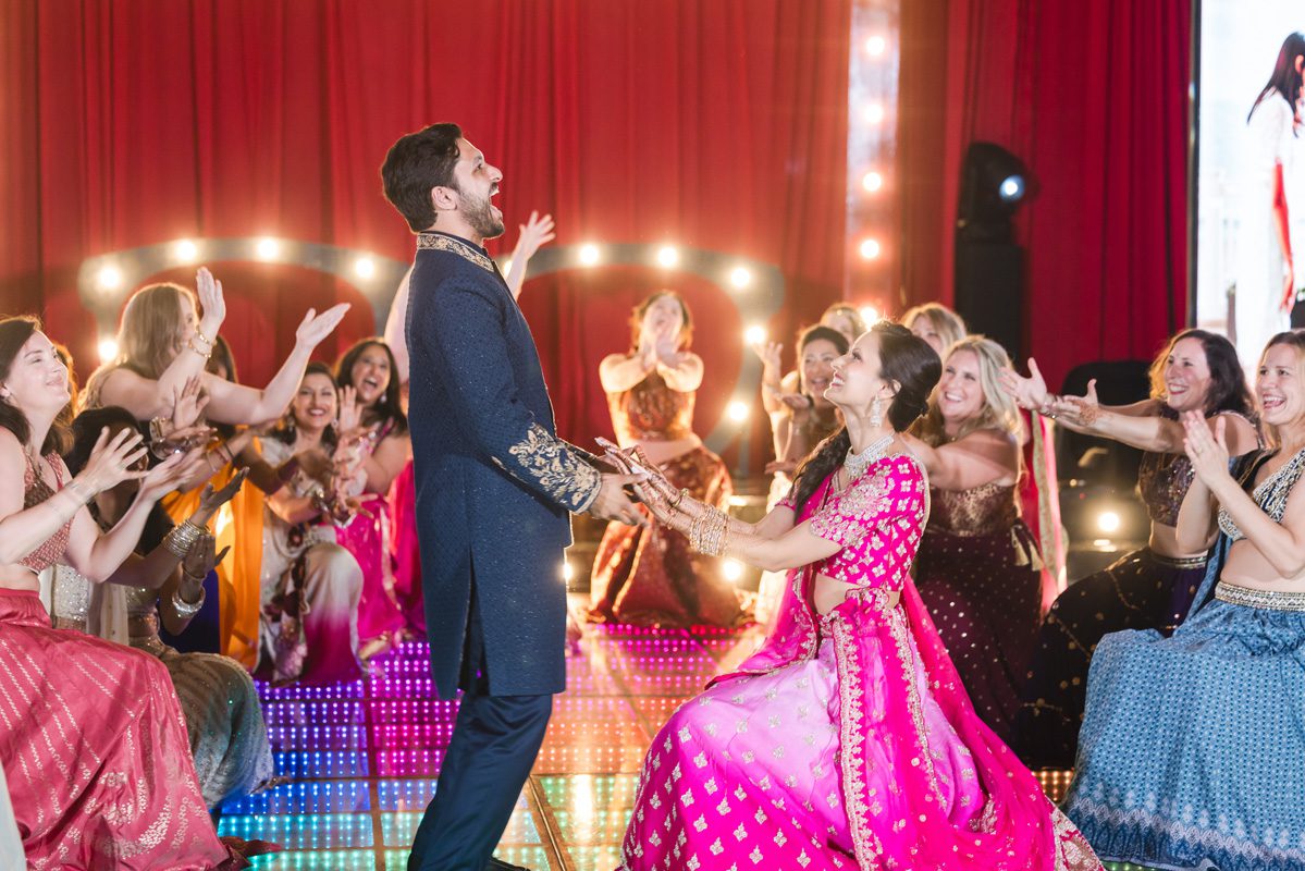 ptaufiq indian wedding waldorf astoria cancu mexico sangeet 1