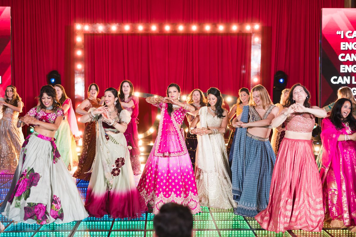 ptaufiq indian wedding waldorf astoria cancu mexico sangeet 6